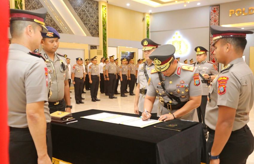Kapolda Sumut Pimpin Sertijab Wakapolda dan Kapolresta Deli Serdang
