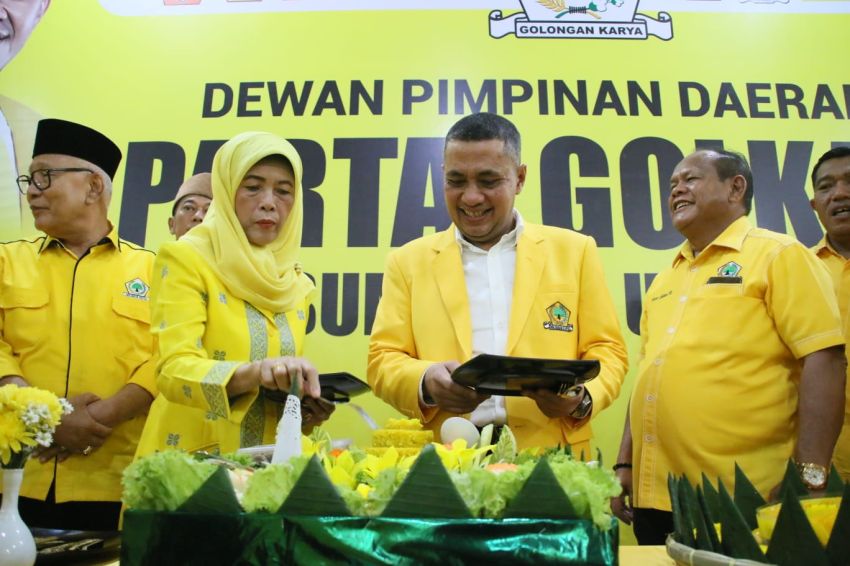 HUT ke-62 Golkar, Andar Amin Harahap Tekankan Kader Dewasa Berpolitik