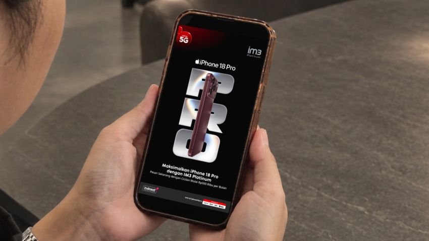 Indosat dan Apple Hadirkan Paket Bundling IM3 Platinum Plus untuk iPhone 18 Pro