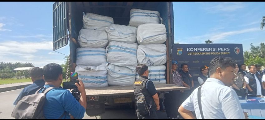 Ditreskrimsus Polda Sumut Gagalkan Perdagangan 144 Ballpres