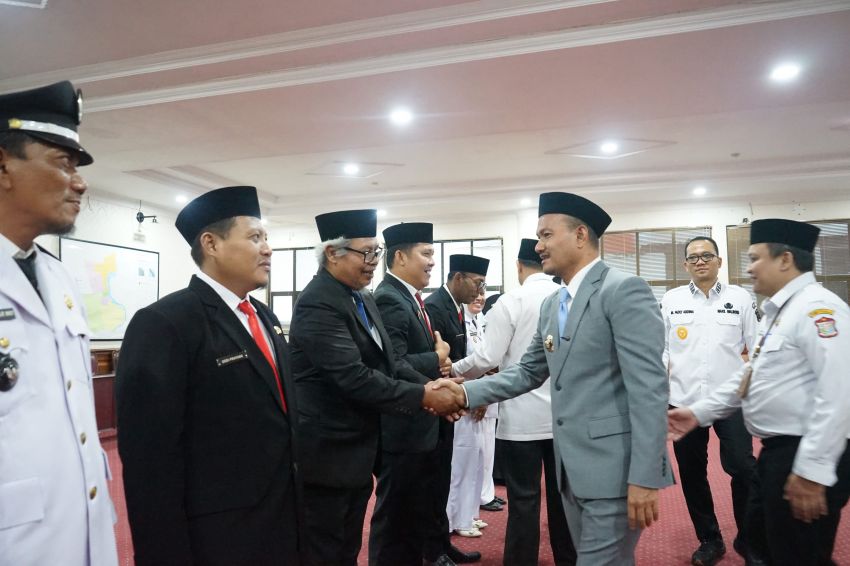 Wali Kota Tanjungbalai Lantik 12 Pejabat, Pesan Jangan Jadi Bagian dari Masalah