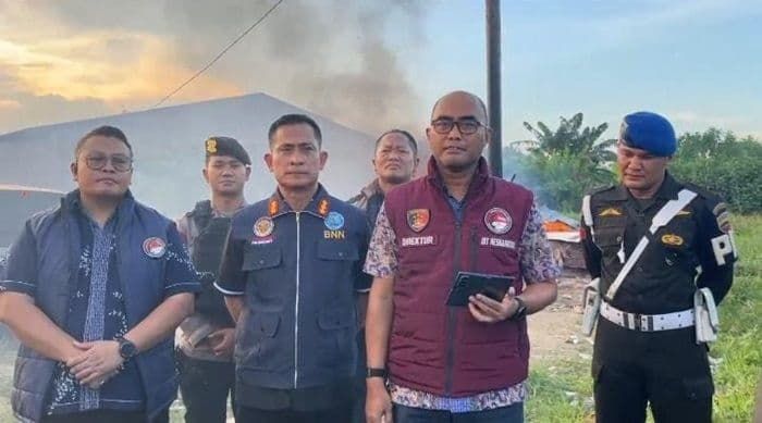 Peredaran Narkoba di Jermal Kembali Bergerilya, Tim Gabungan Mengamankan Pengguna dan Barang Bukti