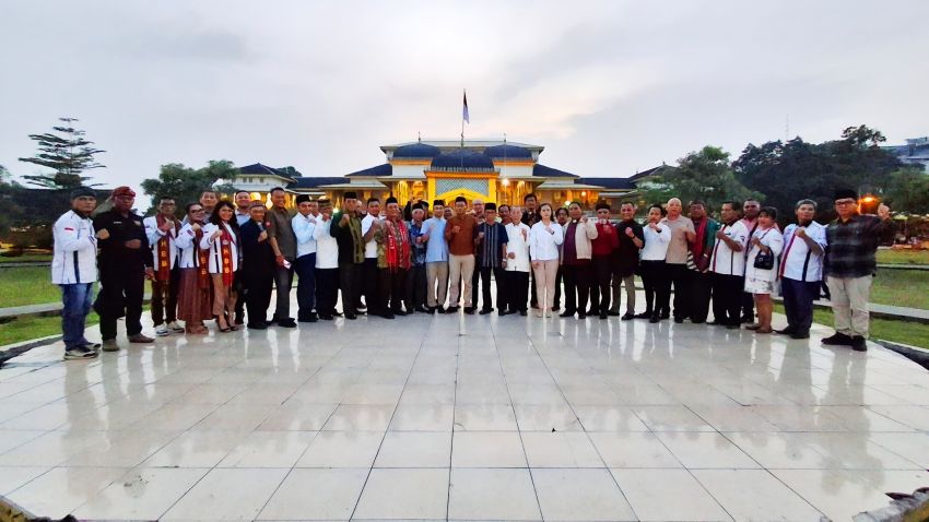FKN Sumut Rajut Persaudaraan Lintas Suku dan Agama, 23 Paguyuban Hadir di Istana Maimun