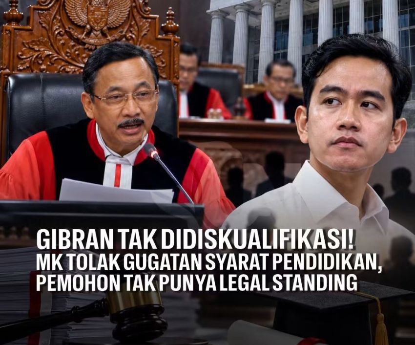 Gugatan Syarat Pendidikan Gibran Tak Diterima MK, Ini Alasannya