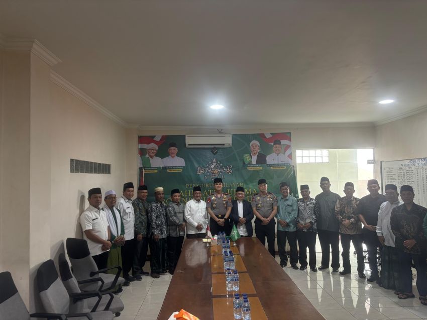 Silaturahmi Perdana Gus Sonny ke PWNU Sumut, KH Marahalim Tekankan Pentingnya Menjaga Harmoni