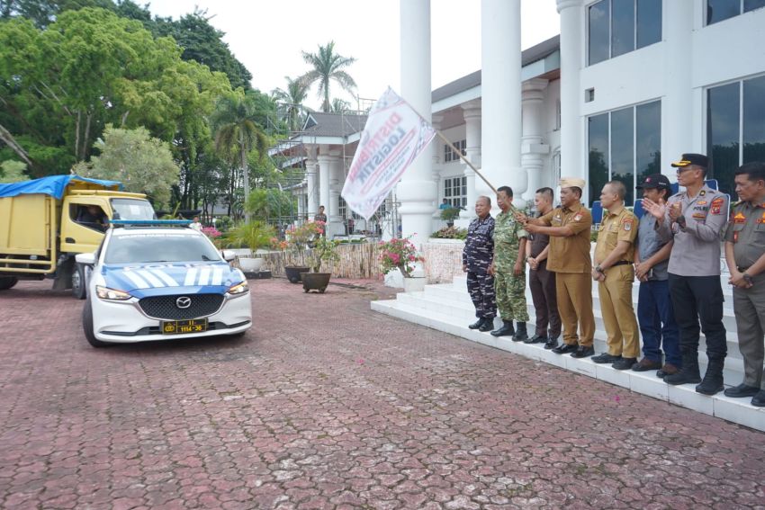 Bupati Asahan Lepas Distribusi Logistik Pilkades Serentak 2026, Pastikan Semua TPS Terpenuhi Tepat Waktu dan Tanpa Kekurangan