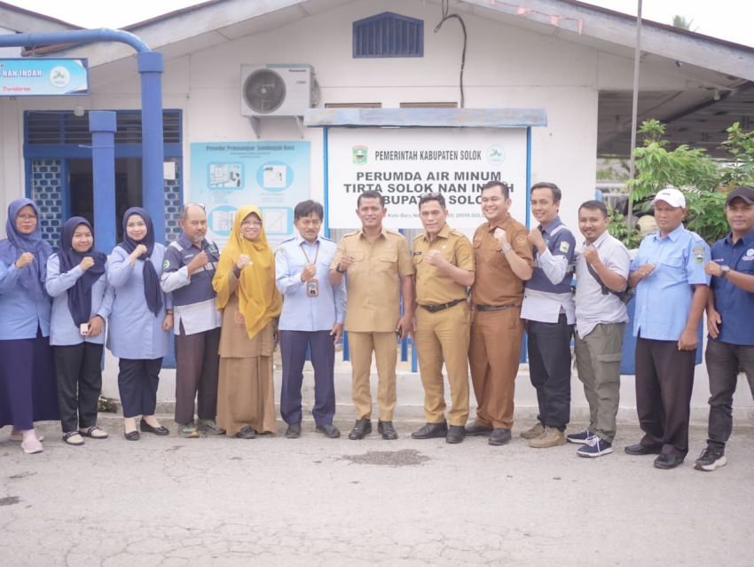 Evaluasi Kinerja Perumda Air Minum Tirta Solok Nan Indah, Bupati Solok Bidik 30.000 Pelanggan.