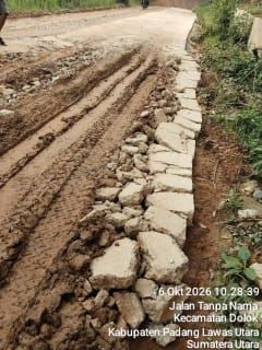 Jalan Rp94,3 Miliar di Paluta Sudah Rusak Sebelum Tahun Anggaran Berakhir, GMPT Desak KPK Periksa Proyek Sipiongot