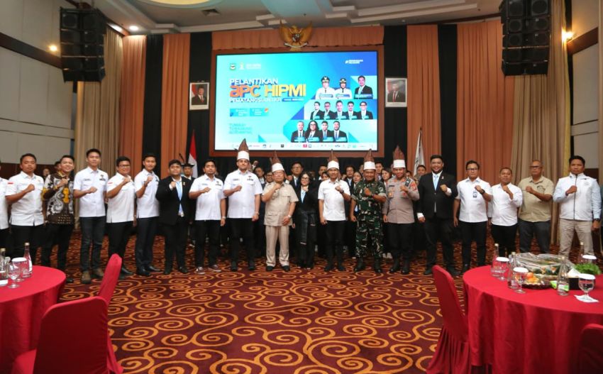 Wali Kota menghadiri acara pelantikan BPC HIPMI Kota Pematangsiantar Periode 2026-2029