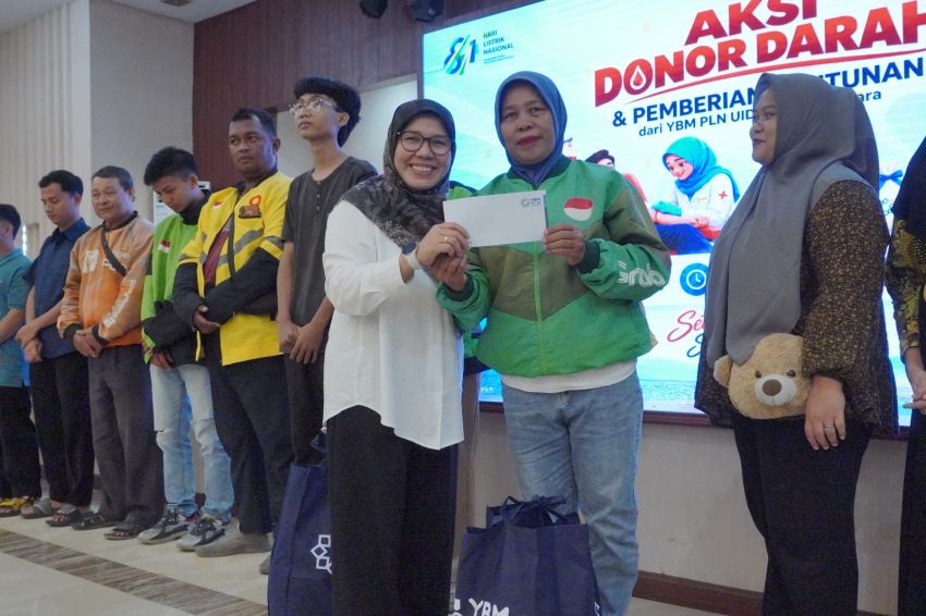 Setetes Darah, Sebingkis Harapan: PLN Sumut Berbagi Kepedulian Pada HLN ke-81