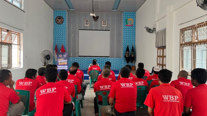 Lapas Padangsidimpuan Buka Layanan Hak Remisi, 34 Warga Binaan Dapat Penjelasan Langsung