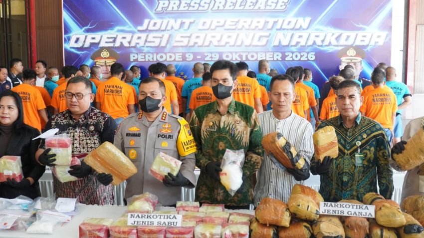 Polresta Deli Serdang Selamatkan 186.111 Jiwa dari Ancaman Narkoba, Sita Barang Bukti Senilai Rp11,5 Miliar