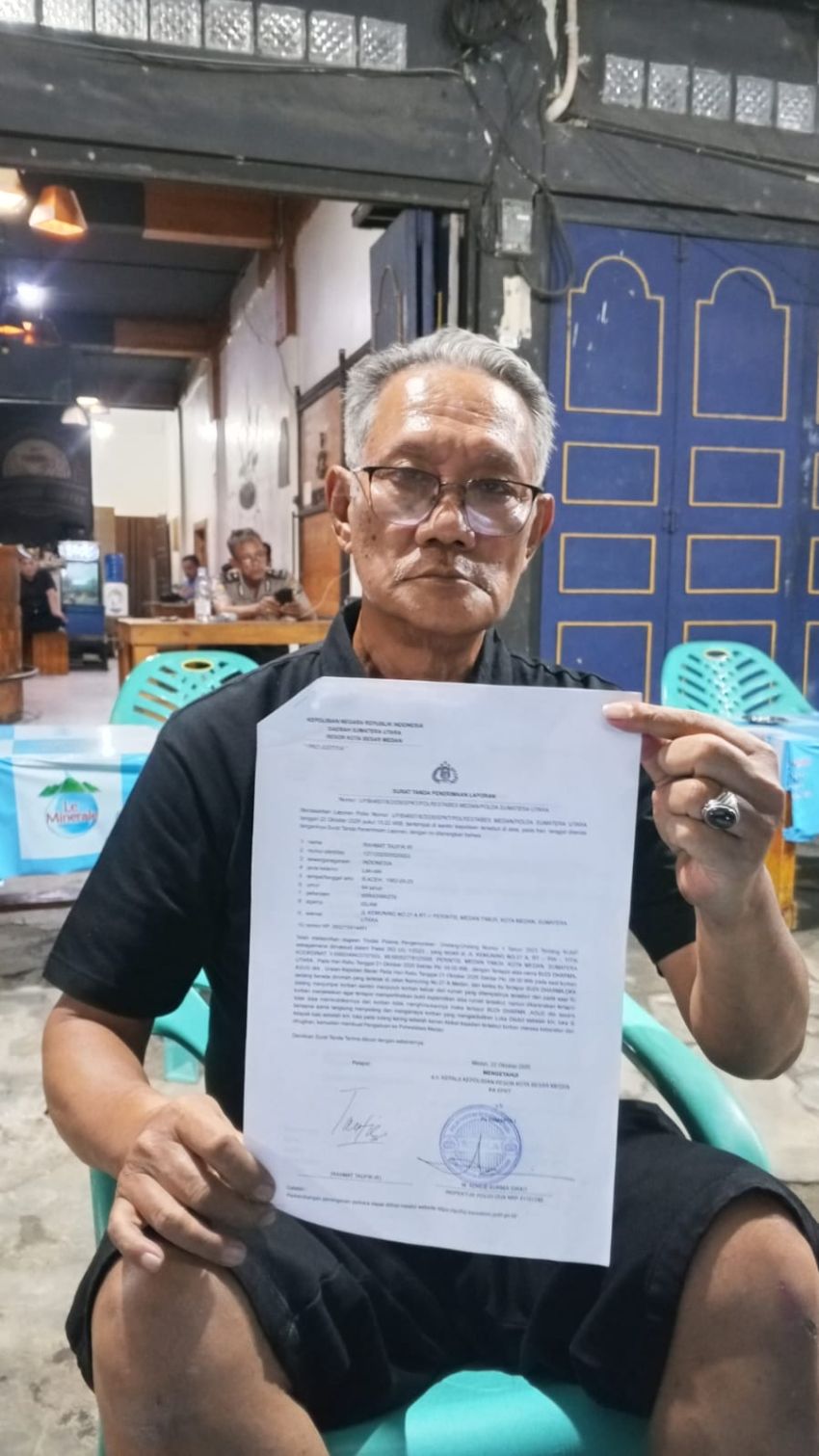 Diduga Dikeroyok di Rumah Sendiri, Rahmat Taufik Laporkan Budi Dharma CS ke Polrestabes Medan