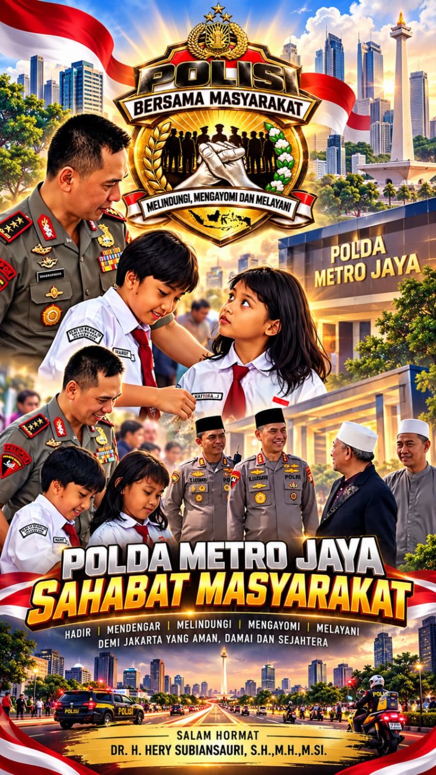 Dr. H. Hery Subiansauri: Polda Metro Jaya Hadir sebagai Sahabat Masyarakat