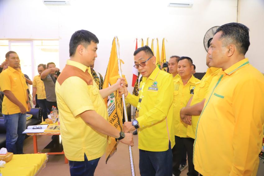 Hendri Yanto Sitorus Kembali Nakhodai Golkar Labura, Target Kursi DPRD