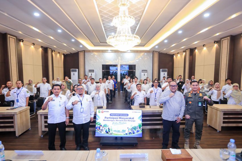 Bangun Medan Tak Cukup dengan Infrastruktur, Partisipasi Masyarakat Jadi Kunci Merawat dan Menjaga Kota