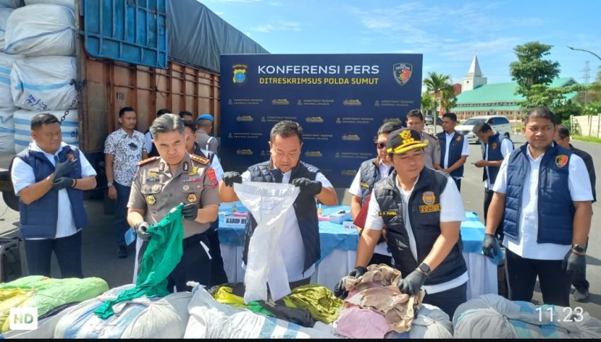 Ditreskrimsus Polda Sumut Gagalkan Perdagangan 144 Ballpres