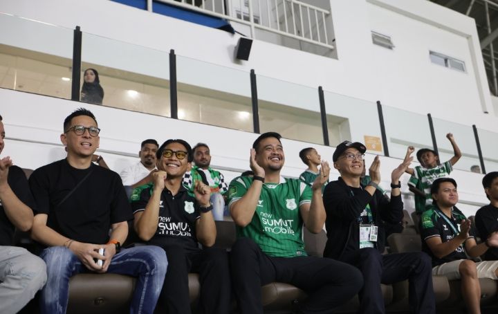 PSMS Tekuk PSIS 2-1, Gubernur Bobby Nasution Optimistis Ayam Kinantan Menuju ke Super League