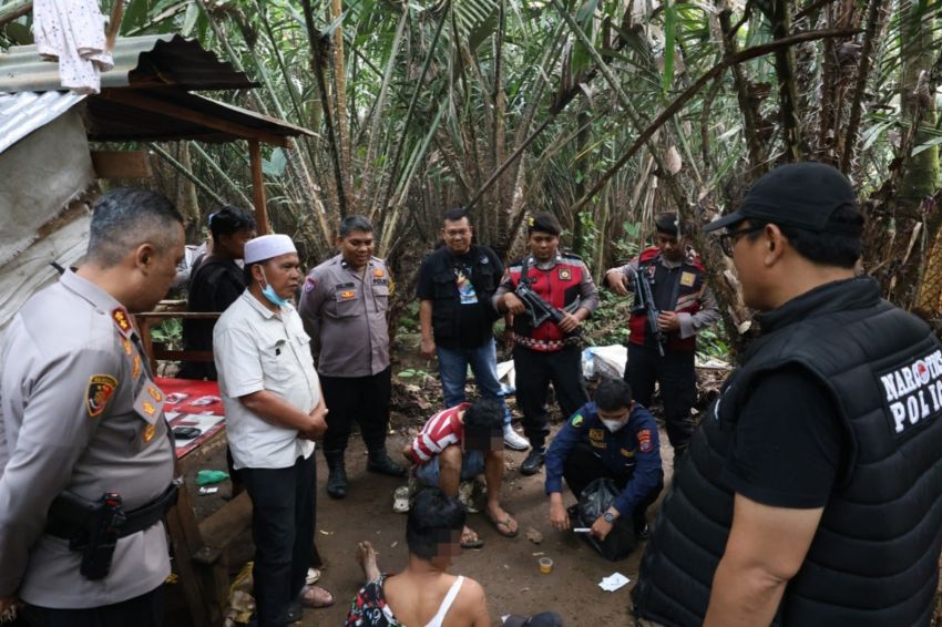 Turun Langsung Berantas Narkoba, Kapolres Tapsel AKBP Anton Santoso Pimpin Operasi di Sisundung