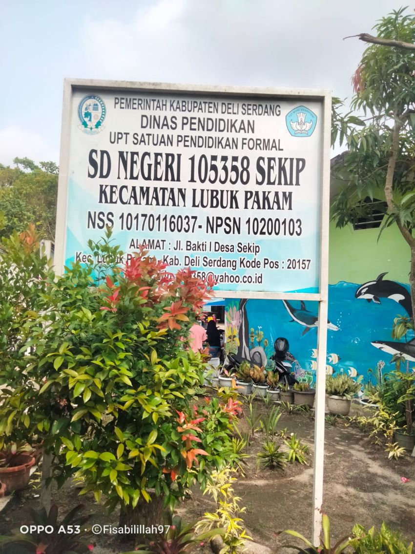 Demi Pencitraan Kepada Bupati Deliserdang, Ka. SDN 105358 Sekip Tidak Mau Bayar Buku Siswa.