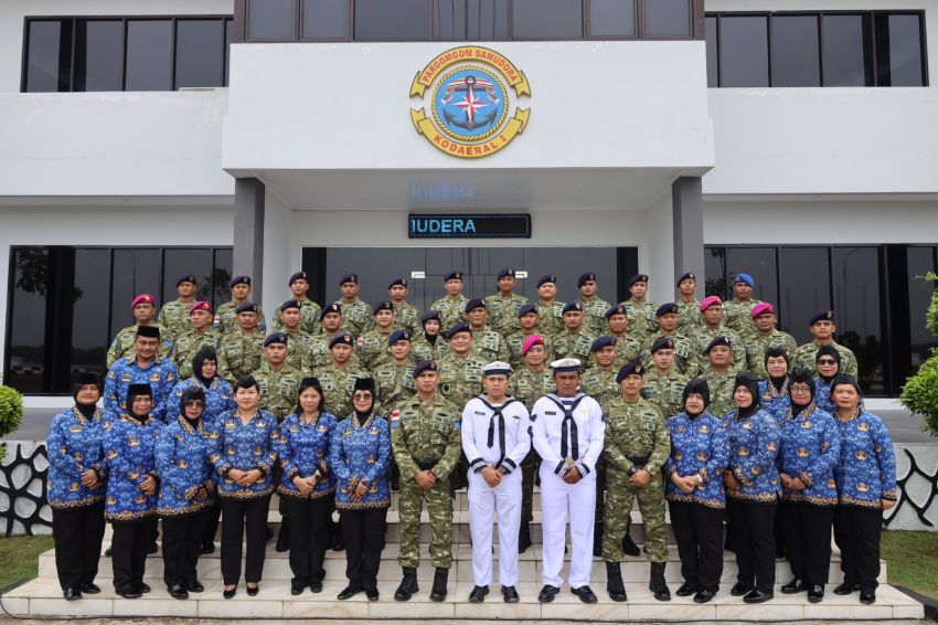 Mengabdi Dengan Integritas, Melangkah Dengan Amanah, Kodaeral I Apresiasi Kenaikan Pangkat Personel
