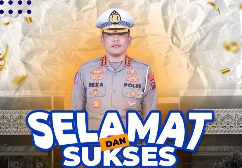 Kombes Pol Muhammad Reza Chairul Akbar Sidiq Diamanhkan Menjabat Dirlantas Polda Lampung