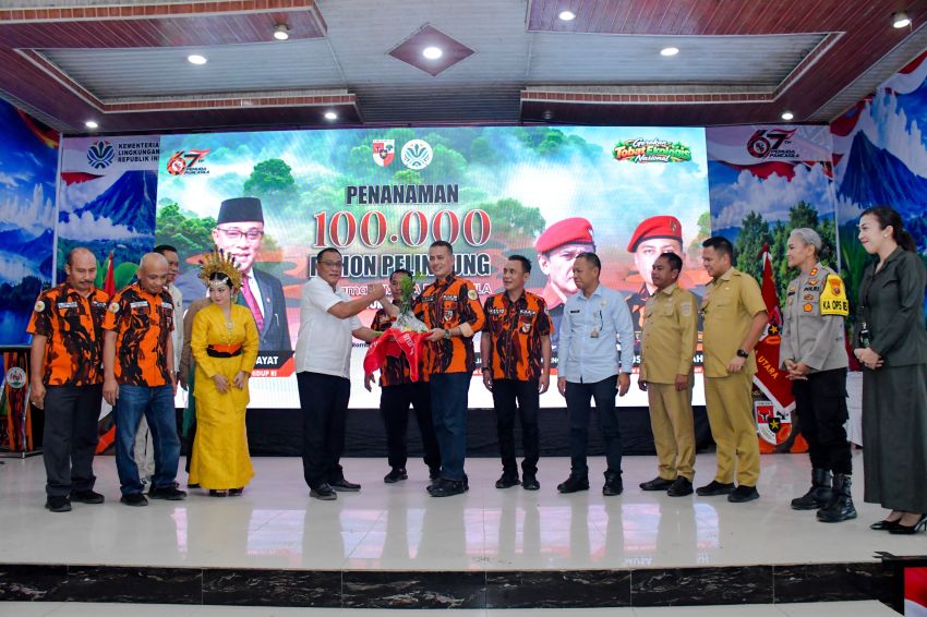 Disiapkan untuk Sumut Bersama Kementerian LH, Pemuda Pancasila Sumut Tanam Mangrove di Sergai