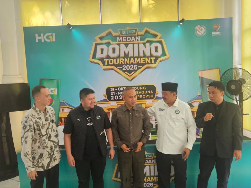 HGI dan PORDI Buka Panggung Prestasi Bagi 768 Atlet Domino di Medan