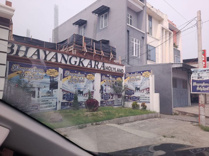 Bangunan Bhayangkara Holyland Diduga Menyalahi Izin PBG