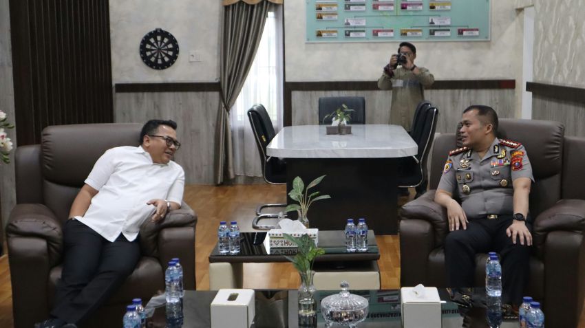 Kapolresta Deli Serdang Jalin Silaturahmi dengan Kajari, Perkuat Sinergitas Penegakan Hukum