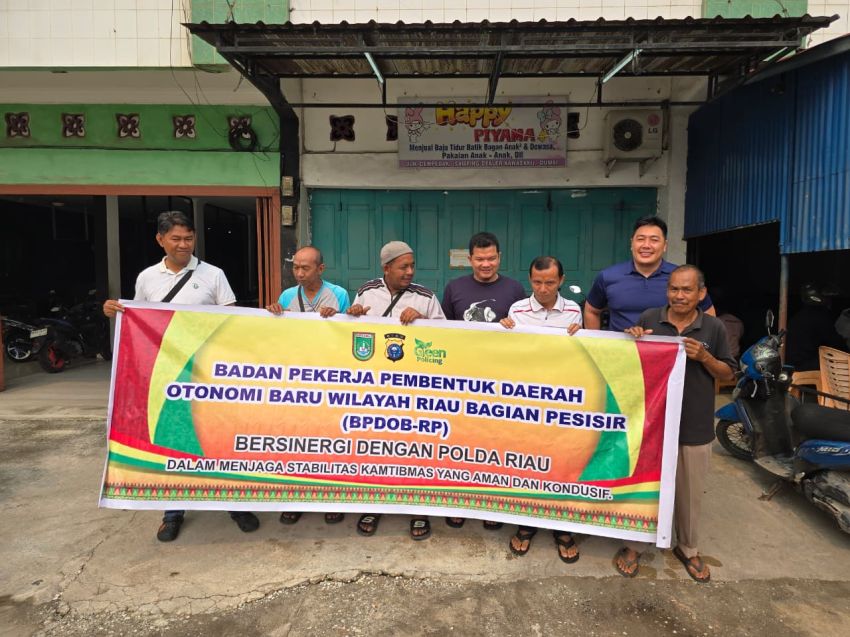 Dit Intelkam Polda Riau dan BPDOB-RP Kota Dumai Bersinergi Jaga Stabilitas Kamtibmas