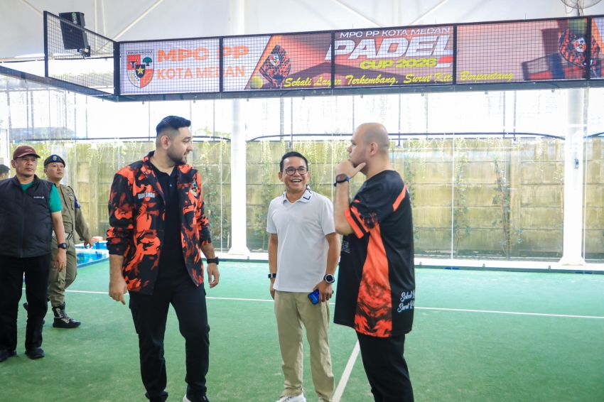 Buka Padel Cup 2026, Zakiyuddin Harahap Ajak Pemuda Pancasila Perkuat Kegiatan Positif dan Tingkatkan Kepedulian Sosial