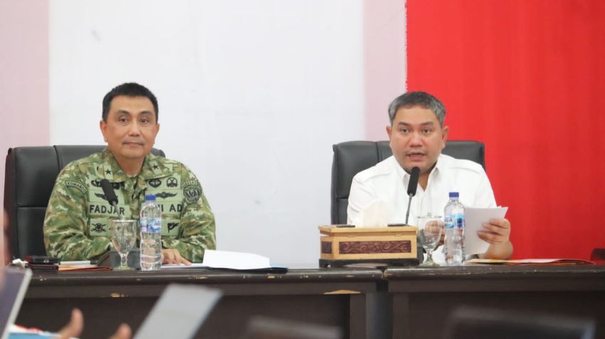 Bupati Bersama Forkopimda Pakpak Bharat Menerima Kunjungan Kerja Tim Satgas PRR