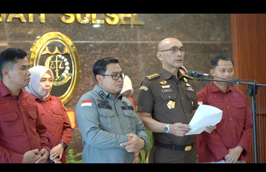 Kejati Sulsel Tahan Tersangka Korupsi Perjalanan Dinas Balai P2P Sulawesi III TA 2022 sd 2023