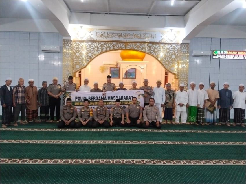 Subuh Keliling di Padangsidimpuan, Kapolres Noval Desky Serukan Perang terhadap Narkoba